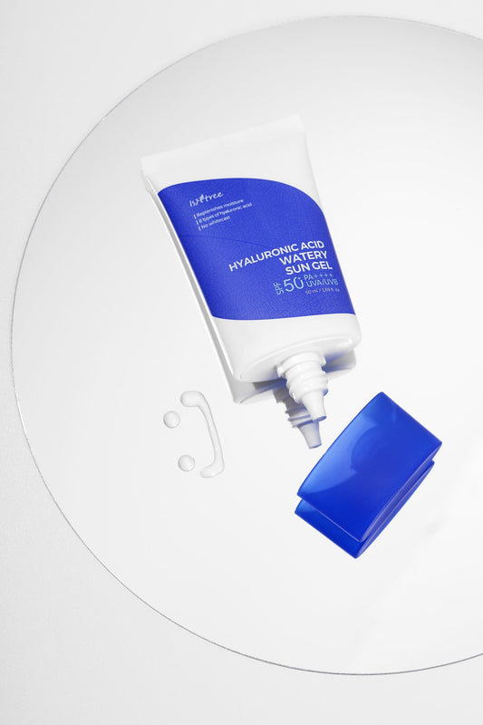 ISNTREE Hyaluronic Acid Watery Sun Gel — SPF50+ hydratant