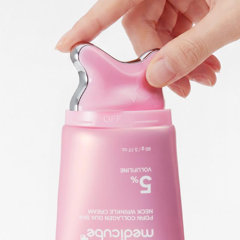 MEDICUBE PDRN Collagen Gua Sha Neck Wrinkle Cream