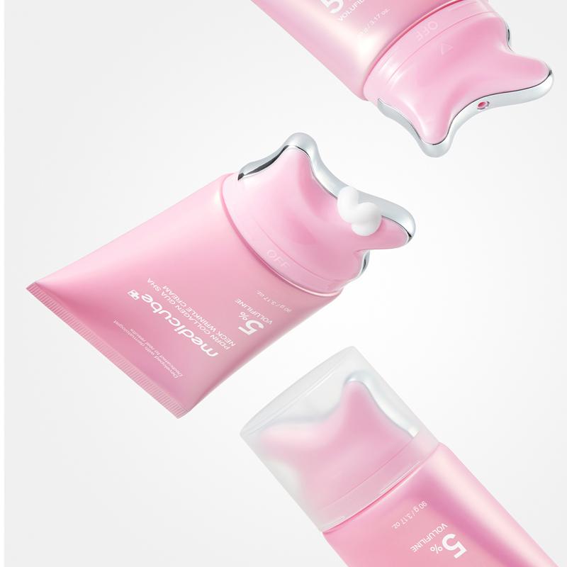 MEDICUBE PDRN Collagen Gua Sha Neck Wrinkle Cream