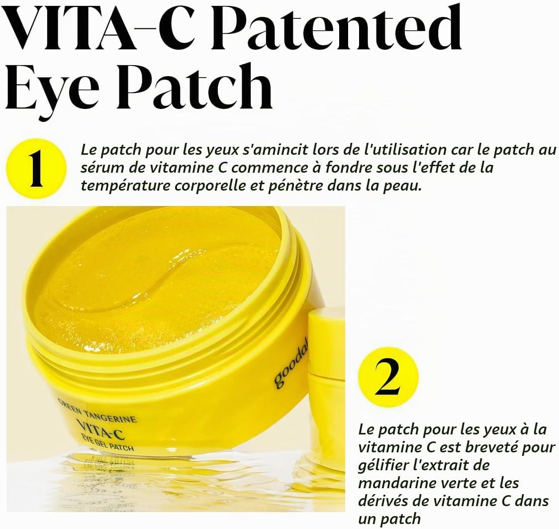 Goodal Green Tangerine Vita-C Dark Spot Care Eye Patch Alpha