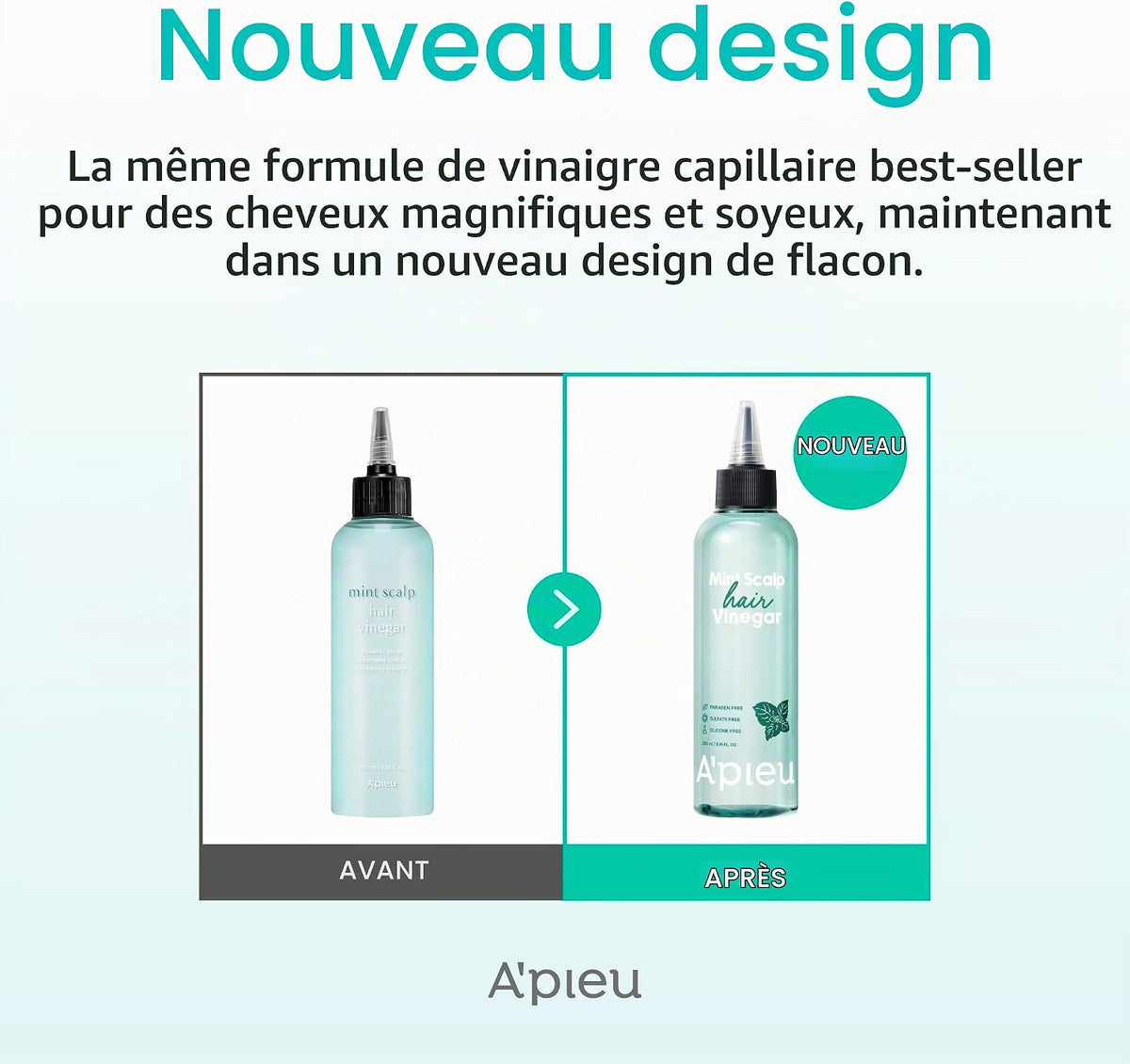 A'PIEU - Mint Scalp Hair Vinegar