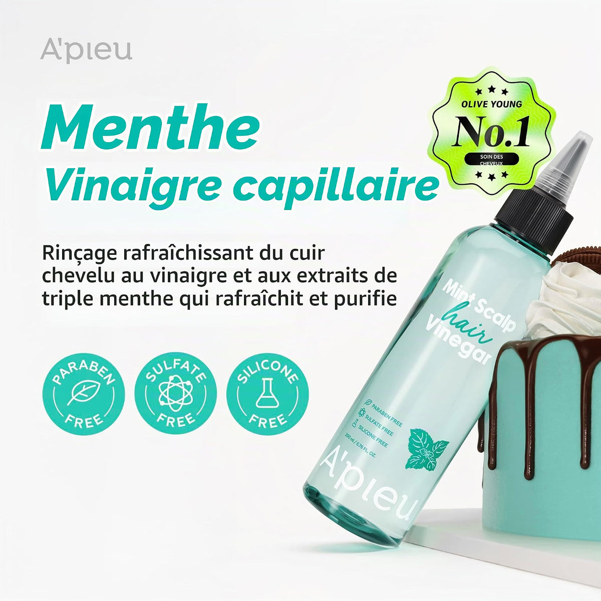 A'PIEU - Mint Scalp Hair Vinegar