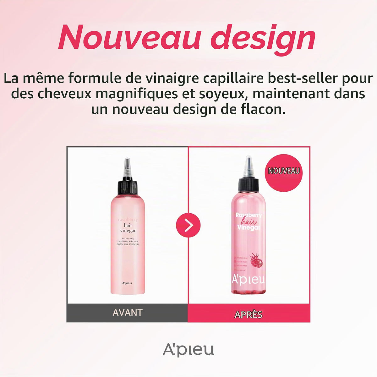 A'PIEU - Raspberry Hair Vinegar