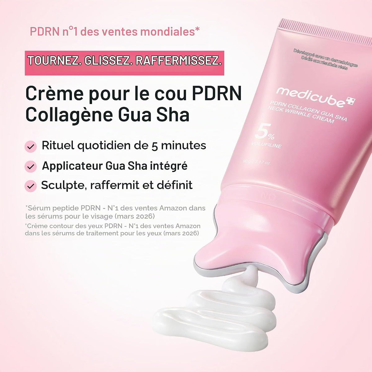 MEDICUBE PDRN Collagen Gua Sha Neck Wrinkle Cream