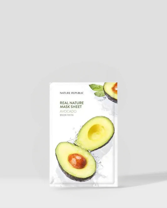 NATURE REPUBLIC - Real Nature Sheet Mask Avocado 23ml