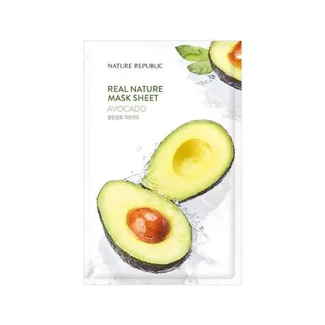 NATURE REPUBLIC - Real Nature Sheet Mask Avocado 23ml